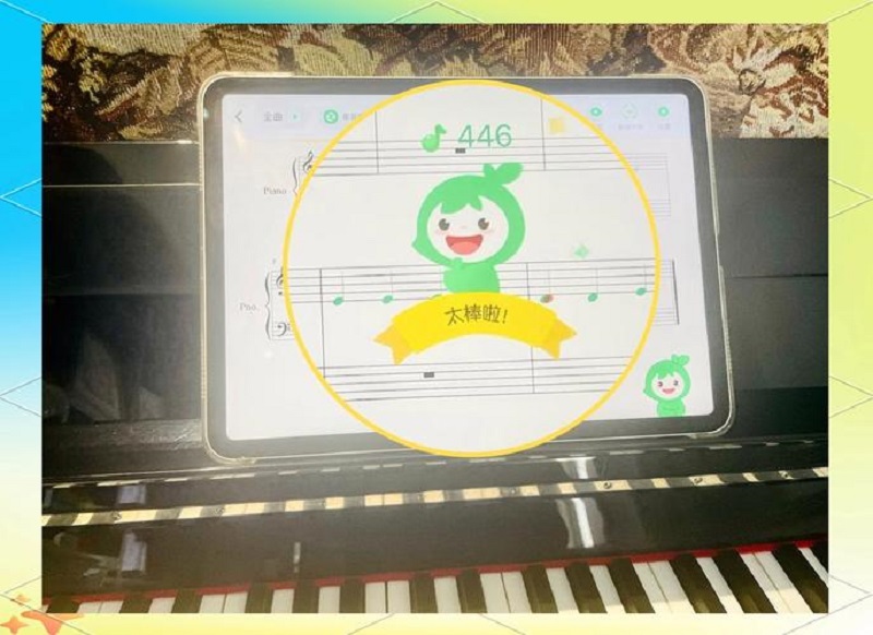 小叶子钢琴陪练