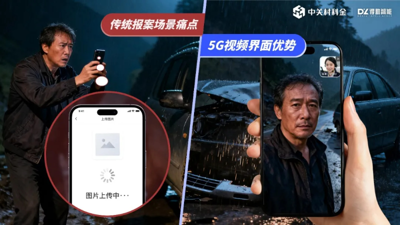 得助智能5G视频通话解决保险定损效率低的难题,效率提升50%企业成本直降!